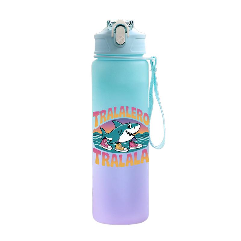 Tuang Tuang Tuang Printed 750Ml Water Bottle Anime Cartoon Large Capacity Drinking Cup Portable Outdoor Sports Water Cup Children Gift