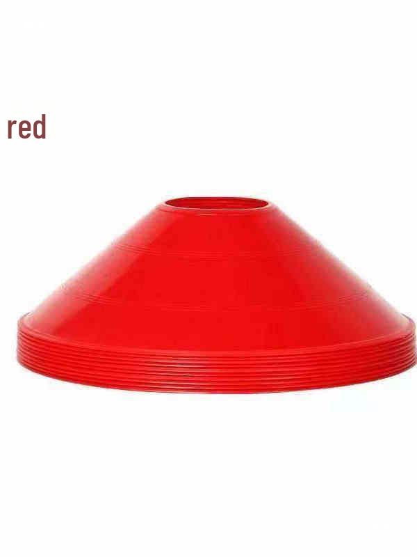 Thickened Football Training Cones - Student Marker Discs for Obstacle Courses & Drills