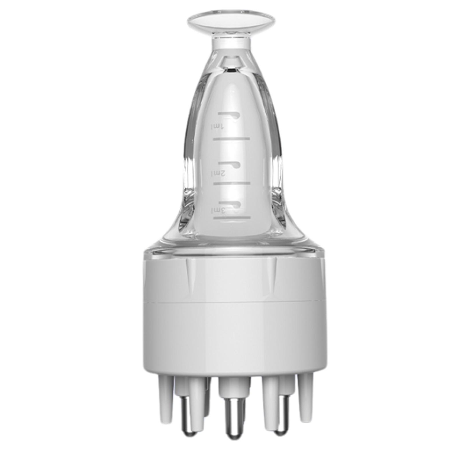 

Аппликатор для кожи головы, роликовая массажная расческа, жидкость для роста волос, аппликатор для масла, головка One Size белый