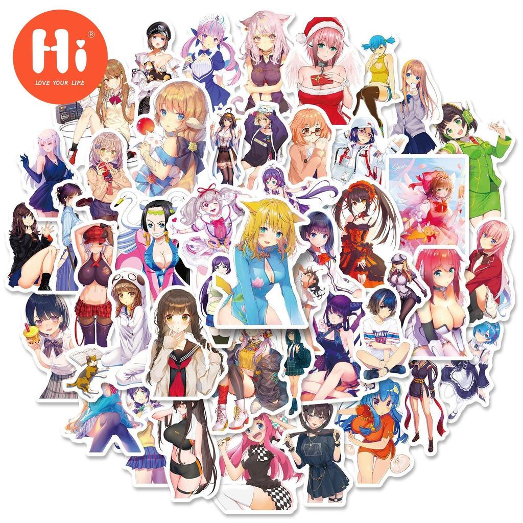 50 stk Nye Klistremerker Søte Klistremerker For Barn Koppklistremerker Nootbook-klistremerker For Barn Gave