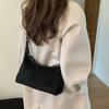 Foreign Style Fashion Suede Exquisite Versatile High Temperament Single Shoulder Portable Simple 2025 Autumn Women's Armpit Bag