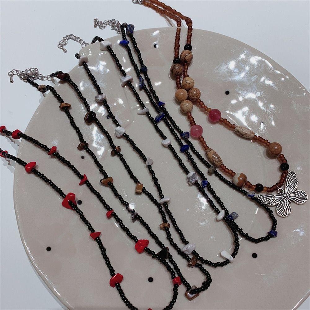 

Gift Clavicle Chain Women Chinese Style Necklace Girl Retro Necklace Fashion Jewelry Sweater Chain