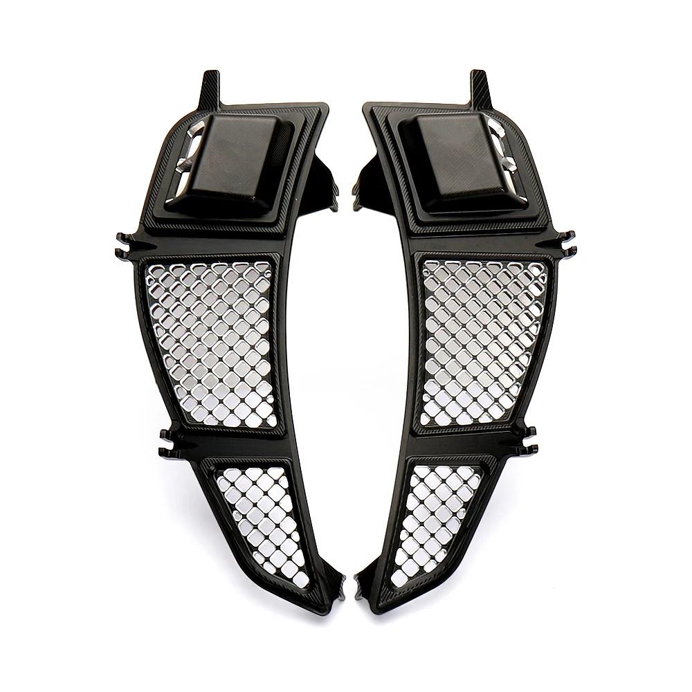 CNC Aluminum Motorcycle Radiator Guard Protection Grille Cover For Vespa GTS300 Gts300 GTV300 GTS GTV 300 2023 2024