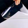 Bleidruck 25 Sheets Crystal Clear Vinyl Sticker Paper Self Adhesive Waterproof 100% Transparent Overlay Film A4 (11.7 X 8.3 Inch) Cold Laminate