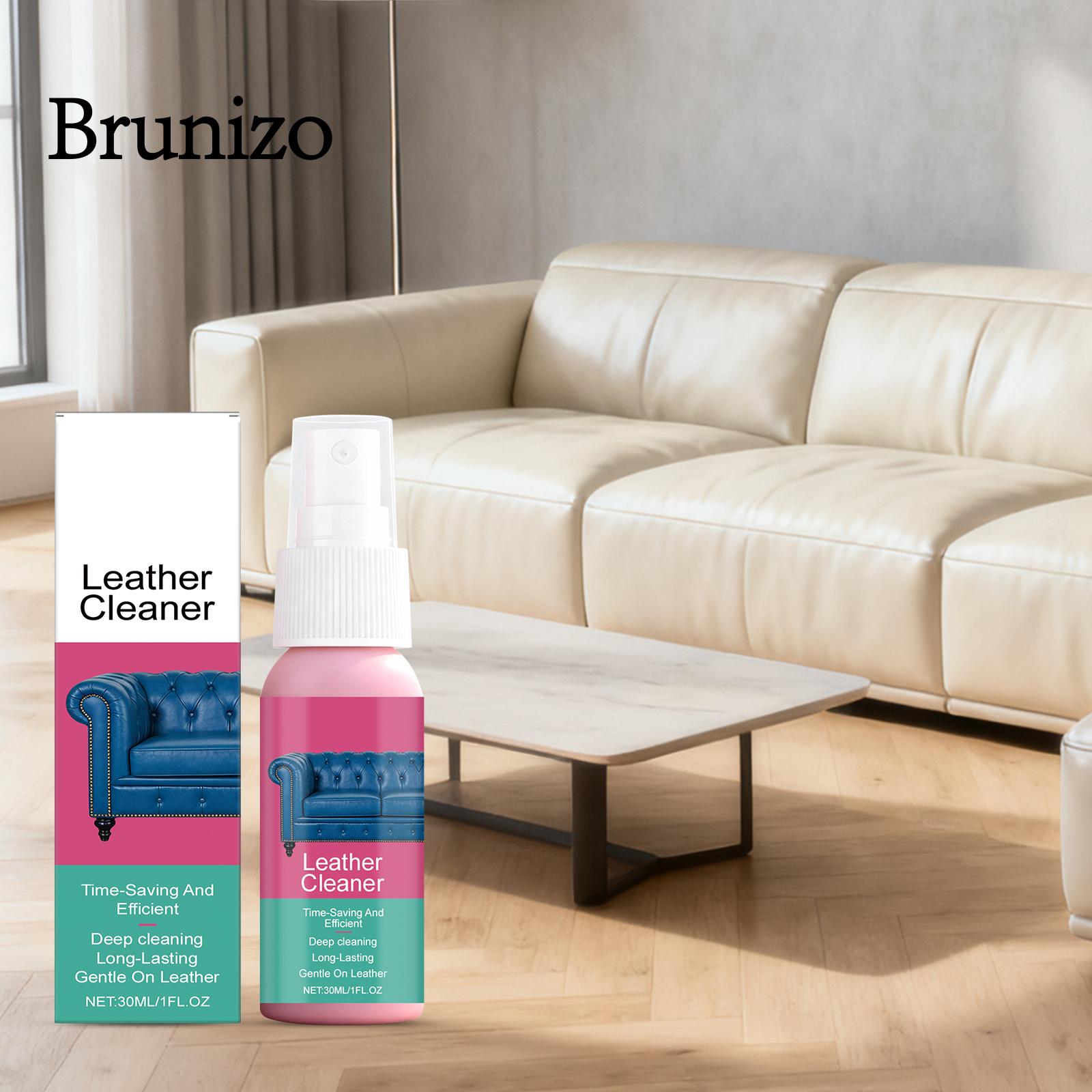 

Eather Cleaner, Daily Home Care, Lanolin Leather Cleaning, Refurbishment Leather Cleaner 30ML One Size