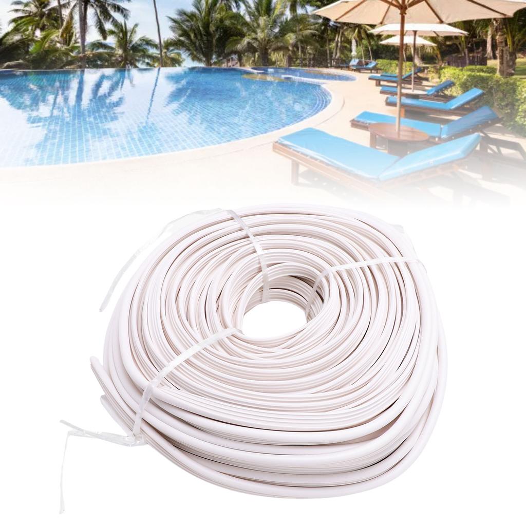 120 foot swimming pool liner lock, T shape pool liner beads   lock roll, flexible PVC swimming pool beads liner lock for ground and   ground