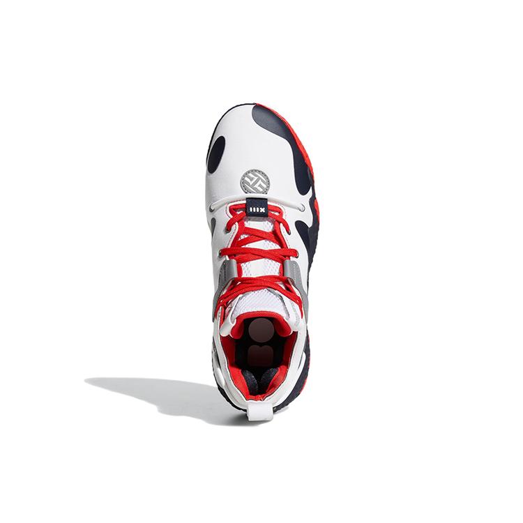 New Adidas Harden Vol. 6 'White Vivid Red Legend Ink' GV9081
