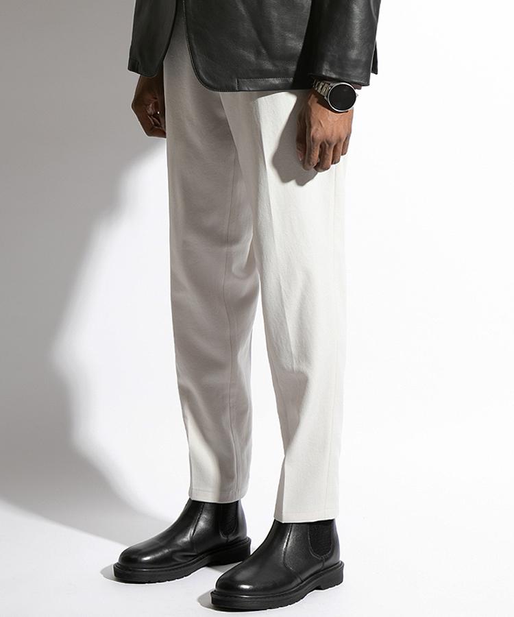 Seuteulaikeu Elegant Classic Trousers (Ivory)
