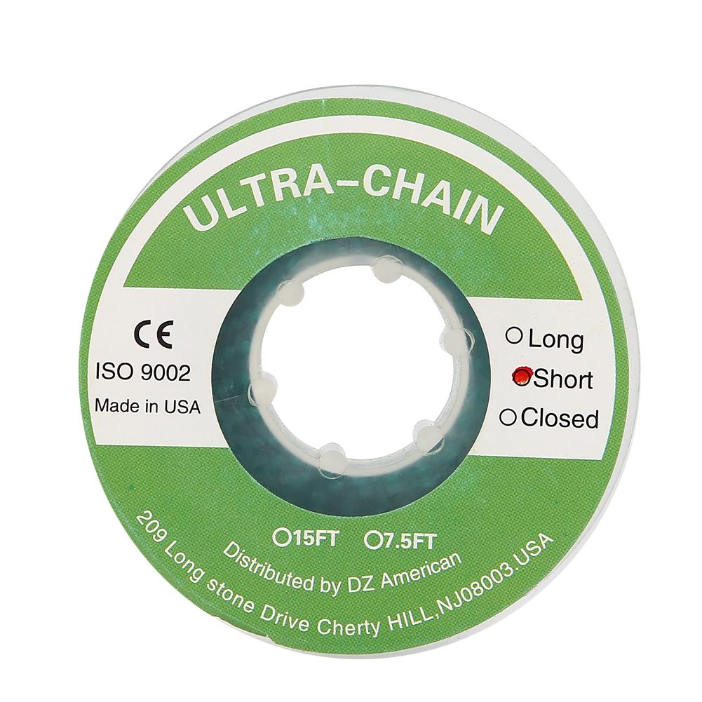 Стоматологическая ортодонтическая эластичная резиновая цепь красочный стоматологический зуб ортодонтический аксессуар Dark Green