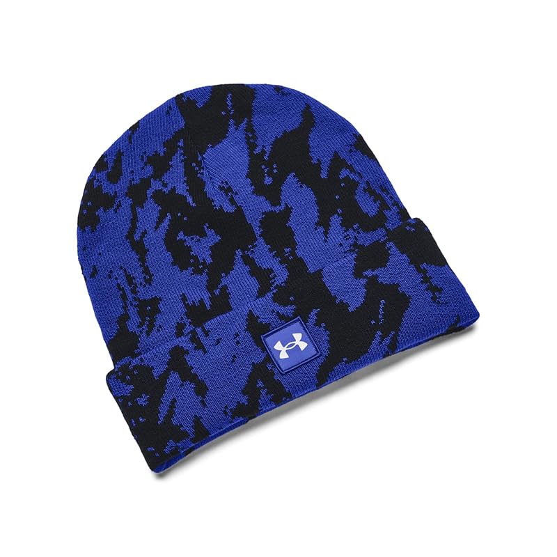 

[Under Armor] UA HALFTIME NOVELTY CUFF BEANIE Team Royal White ONESIZE