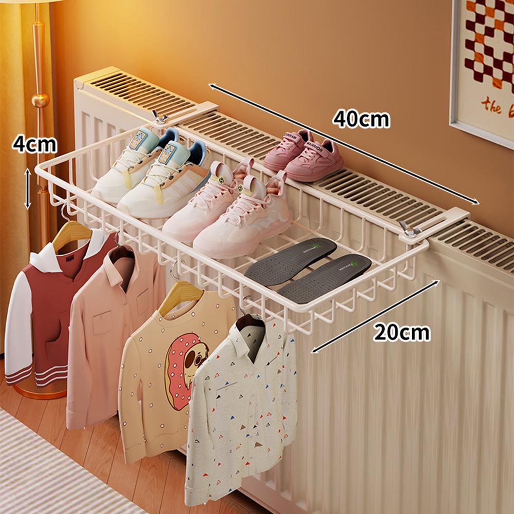 

40cm Bath Storage Compact Towel Rack Easy To Install Elegant Bathroom Decor No-drill Installation Organized Bath Essentials