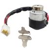 Ignition Switch for Kioti LK Series Tractors LK3054 LK30, 1-way, Panel Mount, Key Actuator, Manual Operation
