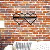 Custom Infinity Heart Metal Sign Personalized Couple Name Wall Decor Engagement Gift Valentine