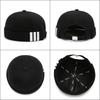 Weuiean Roll Watch Retro Men's Cap, Cotton, No-Brim, Cap, Style, Round, Adjustable, Unisex, SG-76 (Black)