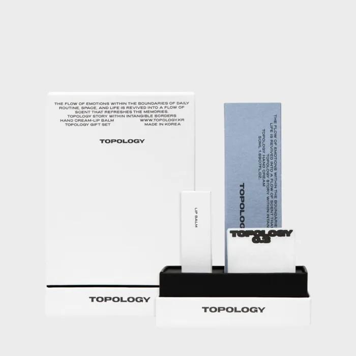 TOPOLOGY Topology_0.3 Burning Time Hand Cream & Lip Balm Gift Set (Musk Woody)