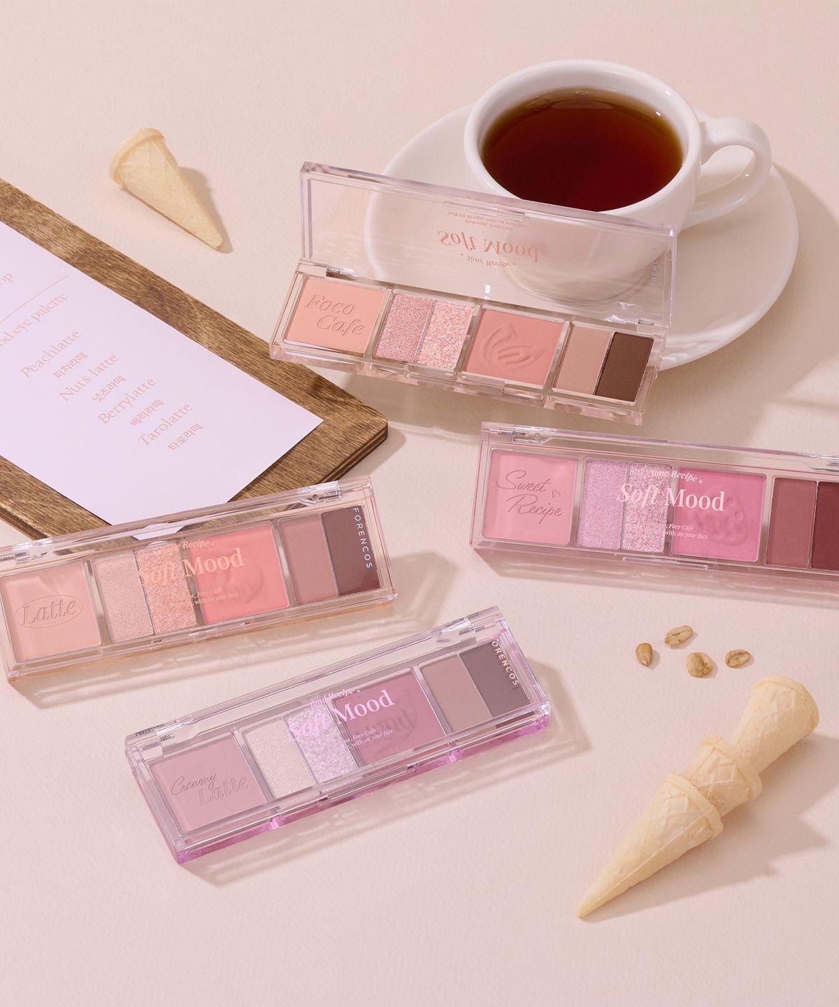 Палетка теней для век Soft Mood 01 Peach Latte