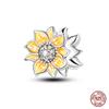 Copper Our Lady Of Tree Of Life Sunflower Spider Charms Beads For 3Mm Original Bracelets Diy Birthday Gift