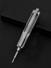 Titanium Alloy Removable Hex Head Screwdriver Portable Gadget Magnetic Screwdriver Bit Outdoor Riding Camping EDC Pocket Tools
