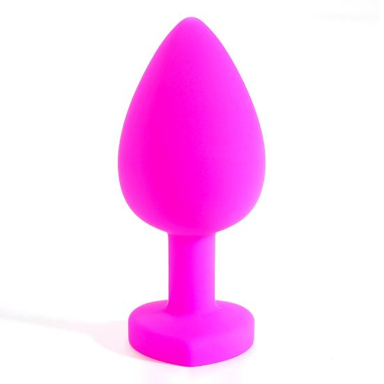 Anal Plug Adult Toy Waterproof 3 Rhinestone Design Plug Colors Anal Sex Toy Couples