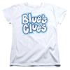Blues Clues Blues Clues Vintage Logo Womens T Shirt White Officially Licensed