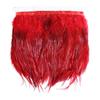 1Meter Fluffy Chicken Feather Trim 8-13cm for Wedding Clothing Dress Decoration Rooster Feather Ribbon Sewing Accessories