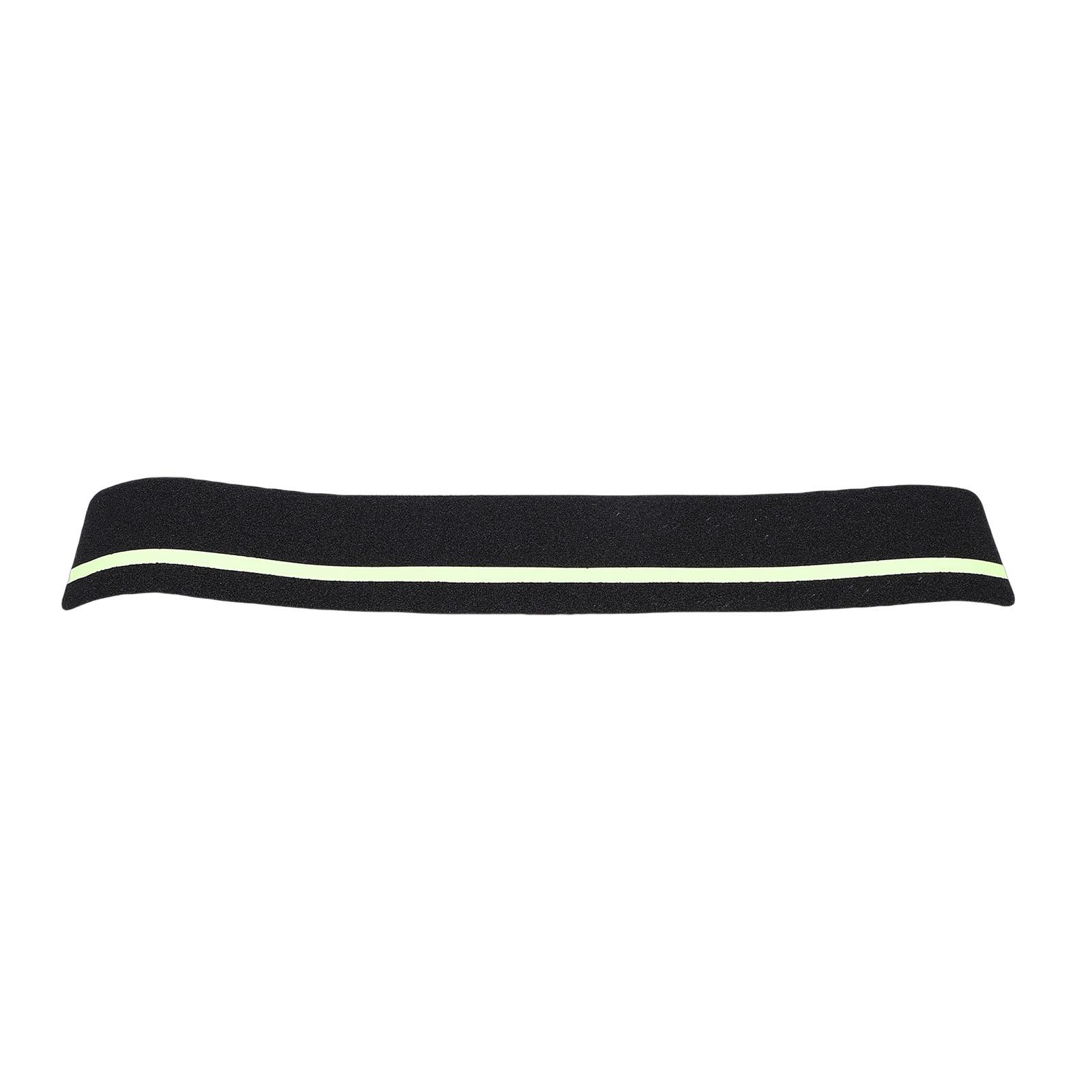 

10pcs Anti Slip Traction Treads with Glow in Dark Stripe Outdoor Non Skid Tape High Traction Friction Abrasive Adhesive Type 1