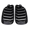 Pentru BMW Seria 2 F22 F23 F87 M2 2014-2018 Negru Lucios Grilaje Nas Dublu Bara Față Mașină Accesoriu Styling Mașină Grilaje Racing