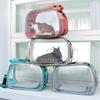 Classic Cat Dog Carrier Bag Transportation Travel Breathable Pet Handbag Portable Shoulder Basket Backpack Puppy Tote Transparent Cage