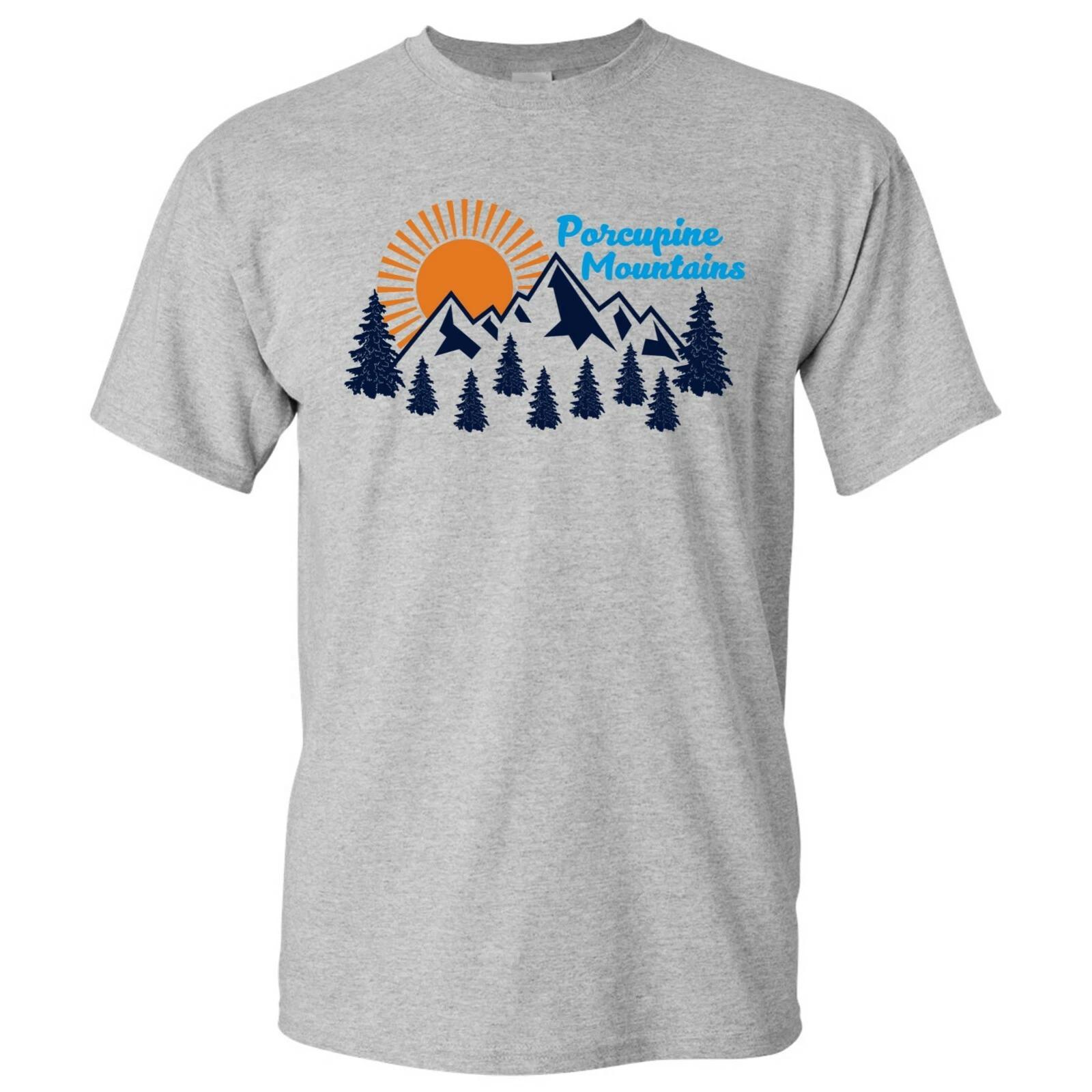 Porcupine Mountains - Porkies Michigan Michigander Upper Peninsula T Shirt S