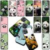 Lovely Panda Cute Silicone Cover for Xiaomi Redmi Note 12 11 10 Pro 10A 10C 12C 13C Note12 12Pro Coque Phone Case