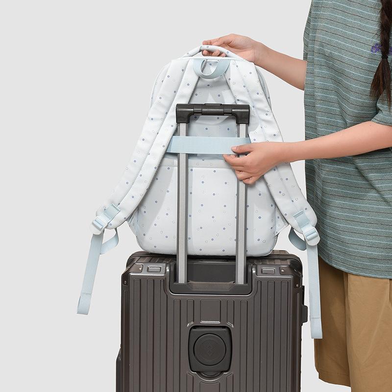 Schoolbag new cartoon cat student class schoolbag high value fresh youth casual backpack large capacity backpack