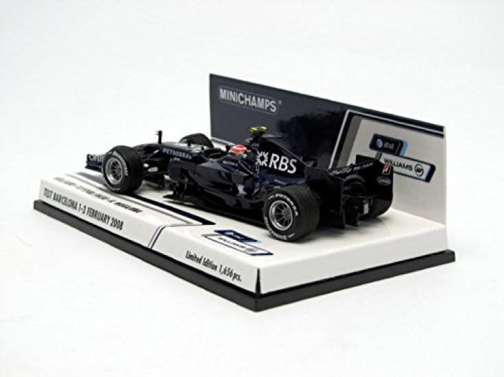 Minichamps DP W Toyota FW30 Kazuki Nakajima Barcelona Test 2008 Completed Product 1/43