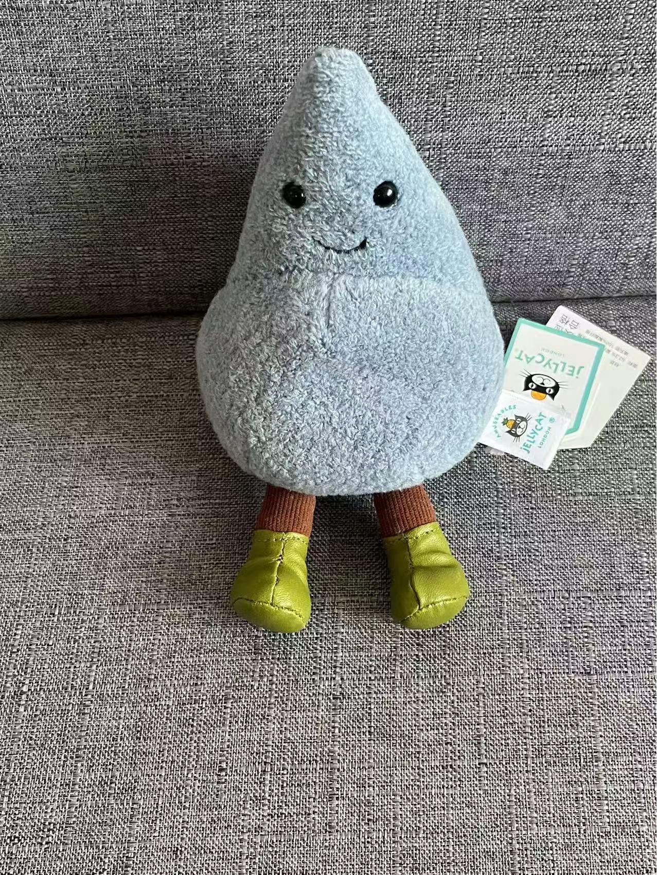 

JC-Raindrop Sunflower Poinsettia Sleepy Kitten Plush Pillow Doll Cute Gift Includes Blue Storage Bag