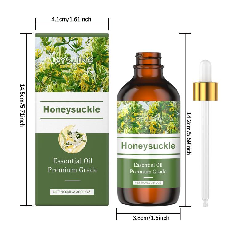 Moisturizing Hair Oil with Honeysuckle Extract Nourishing for Soft Shiny Hair Everyday Styling