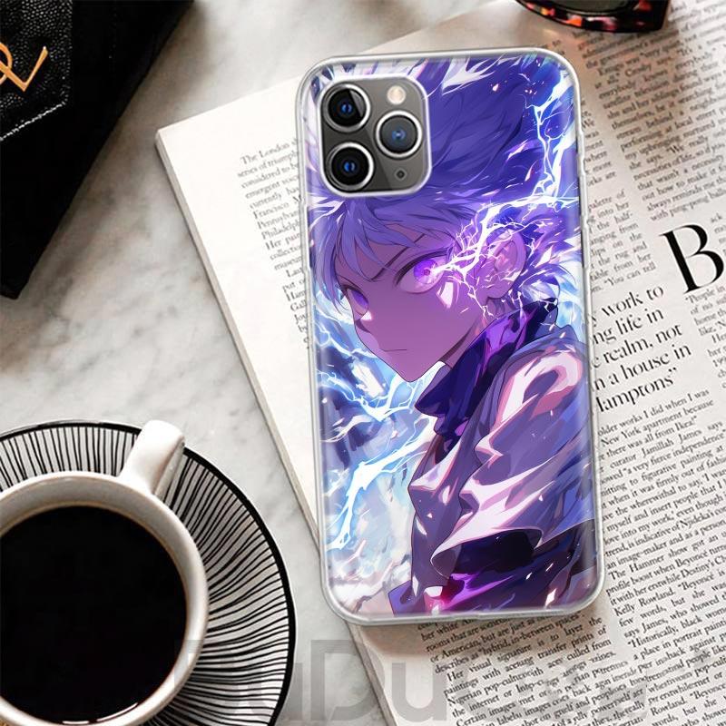Huner X-Hunters Killua Cover For iPhone 17 Air 16 16E 15 Pro Max 14 Plus 13 Mini Phone Case 12 11 7 8 SE Customized Print Shell