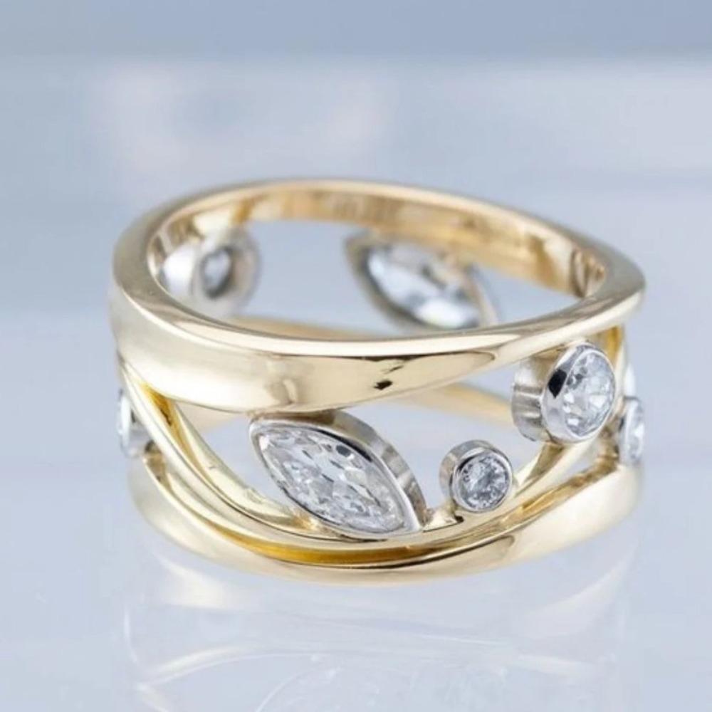 Luxury Vintage Rings New Arrivals Women's Ring Female Wedding Jewelry Accessories Gifts