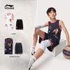 Li-Ning Kids' Unisex Quick-Dry Short Sleeve & Shorts Sportswear Set