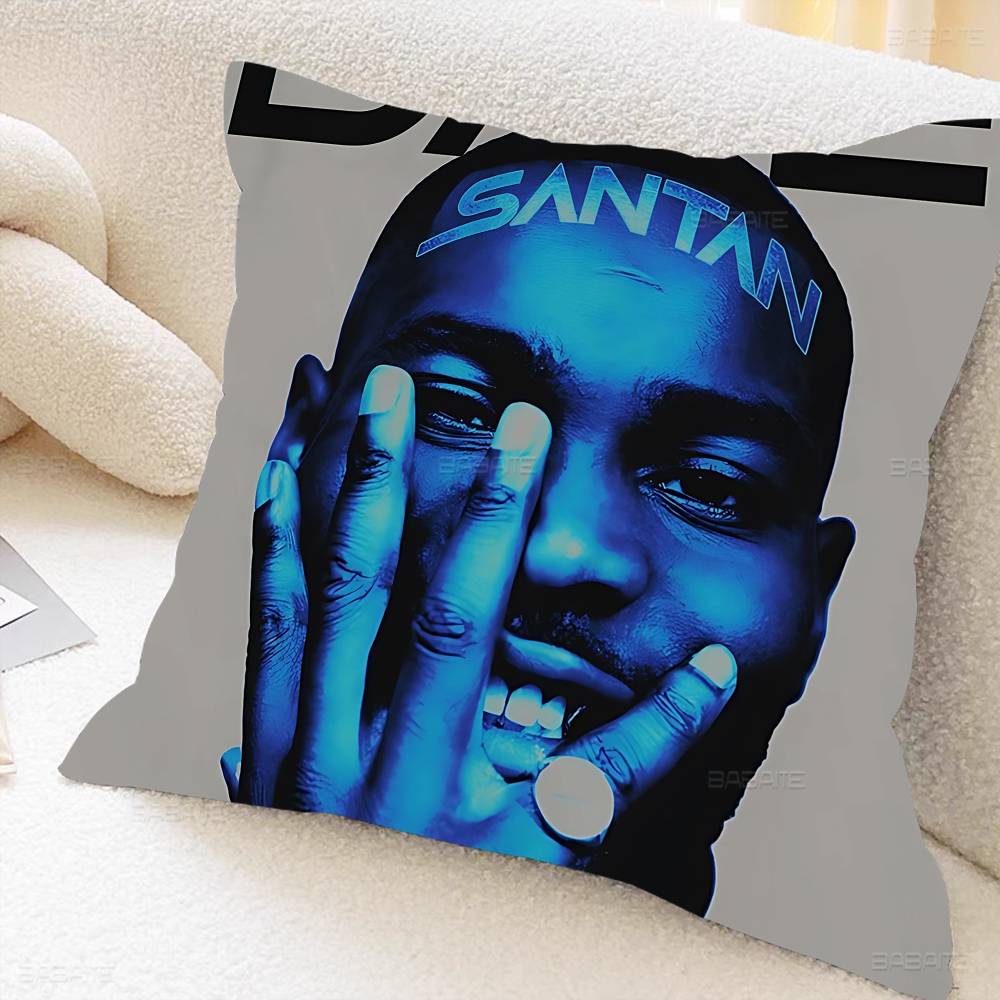 Pop Hip Hop Rapper Dave Pillow Gift Home Office Decoration Bedroom Sofa Car Cushion Cover Case 45x45