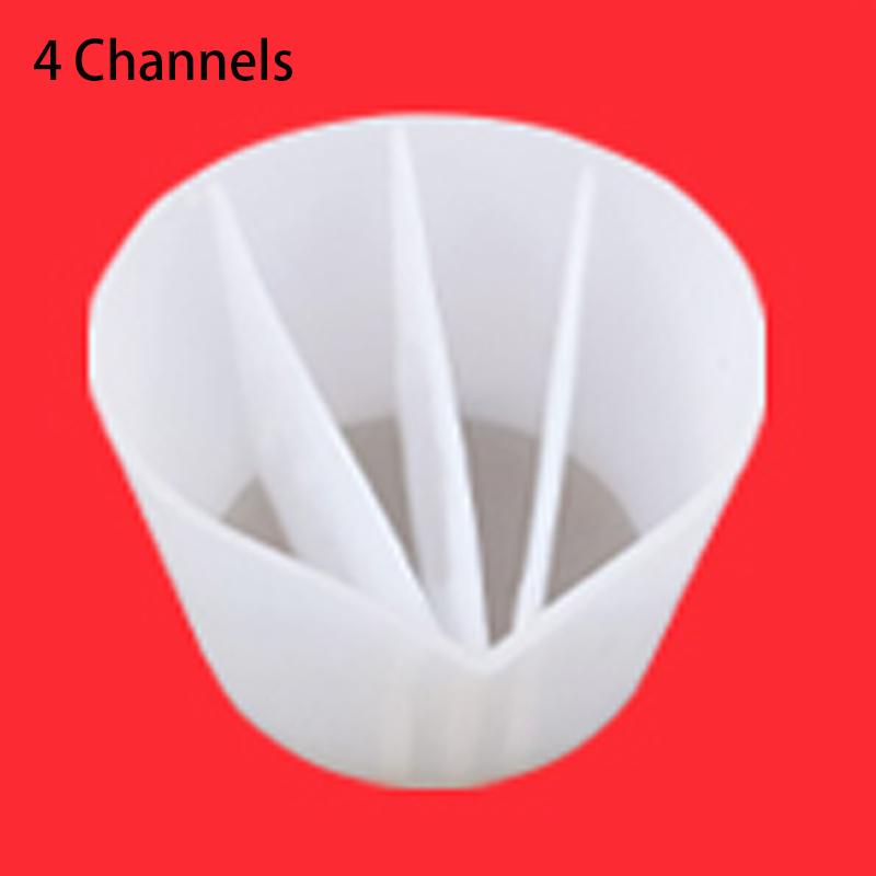 Split Cup For Paint Pouring Reusable Fluid Art Split Cup Silicone Split Pouring Cup With Dividers For Acrylic Paint Resin DIY