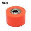 M8 Drive Chain Roller Pulley Wheel Slider Tensioner Wheel Guide For Street Pit Pro Dirt Bike Enduro Motorcycle Motocross CRF 8mm