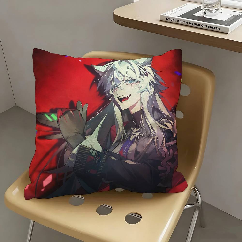1pc Game A-rknights L-appland Pillow Case Fashion Square Pillowcase Bedroom Sofa Room Ins Decoration Leisure