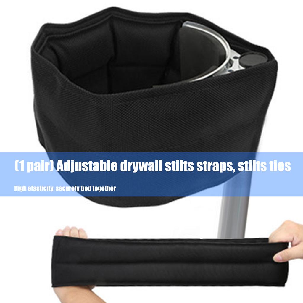 Sticker Fastening Adjustable Drywalls Stilt Strap Prevent Over Tightening Alleviate Leg Numbness During Extended Use