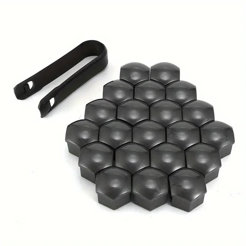 20Pcs Car Wheel Nut Caps Anti-Rust Auto Hub Screw Protection Covers Car Tire Screw Caps Nut Bolt Covers Auto Exterior 17/19/21mm