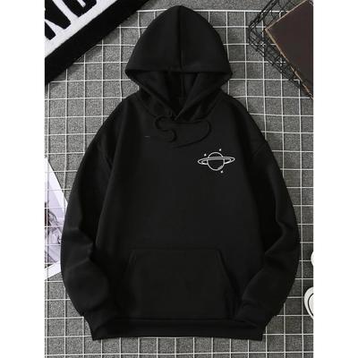 Moletons Gráficos de Personalidade de Órbita Planetária Moletons da Moda Masculina Moletom Casual de Alta Qualidade Outono Casual Streetwear