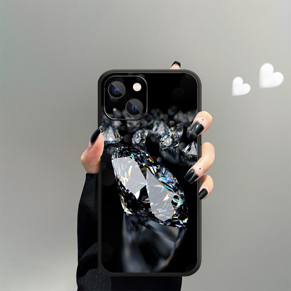 Diamond Gems Fashion Art Phone Case For iPhone Samsung Galaxy Redmi Xiaomi Oppo OnePlus Note S A 7 8 9 10 11 12 13 14 20 21 22 23 53 54 Pro Plus Ultra