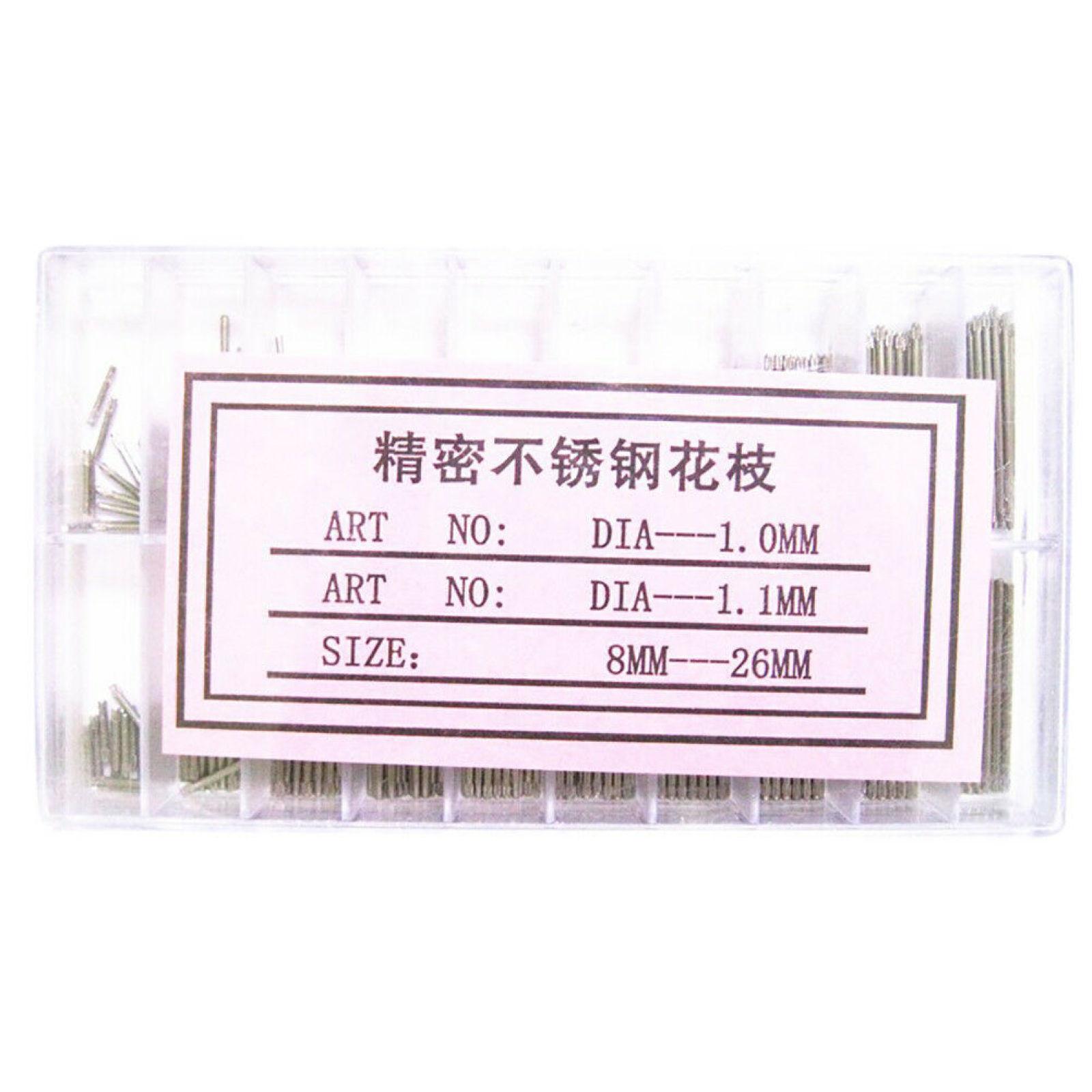 

Пружинные шпильки из нержавеющей стали Диаметр 1,0 мм/1,1 мм длина 8 мм - 26 мм Ремешок для часов Ремешок Ремень Инструменты для ремонта часов Штифт Инструмент для ремонта часов United States