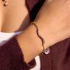 Yori Fashion Stainless Steel Openwork Heart Bracelet 18k Gold Plated Waterproof Jewelry For Women Charm Fashion