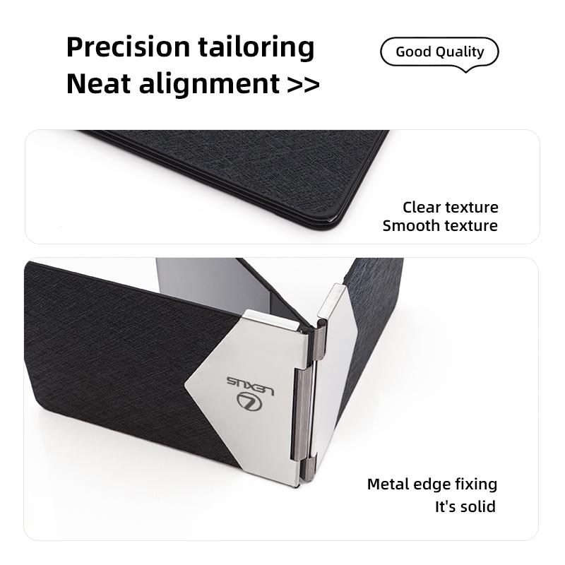 2026 Hot Interior Stickers Car Driver License Bag Leather Credit Card Holder Cover For Lexus RX330 IS250 Ct200h ES300h RX350 IS3