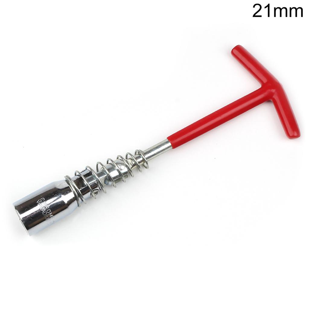 14/16 / 21mm uchwyt w kształcie litery T samochód Auto świeca zapłonowa klucz nasadowy instalator narzędzie ręczne