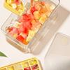 Ice Cube Mold - Homemade Ice Cubes - Refrigerator with Large Capacity - Pressing Ice Tray - Storage Box - Freeze Ice Cubes - Ultimate Gadget